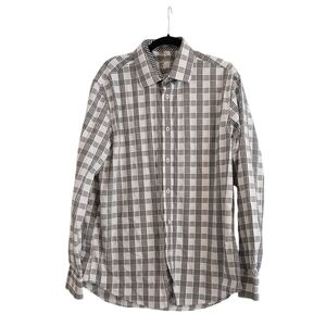 TailorByrd men's button-down shirt size XL checkered